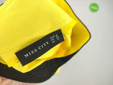 czarna sukienka ze srebrnymi wstawkami: Sukienka damska, M — 5