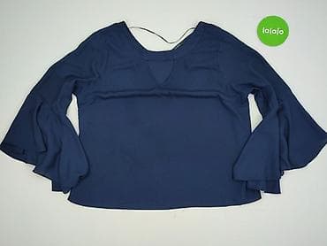 blue motion clothes: Amisu, Women's blouse, size L — 2