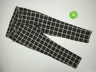 ms jacket: Męskie spodnie w kratę REVIEW, rozmiar EU M. - Fason: zwężane — 3
