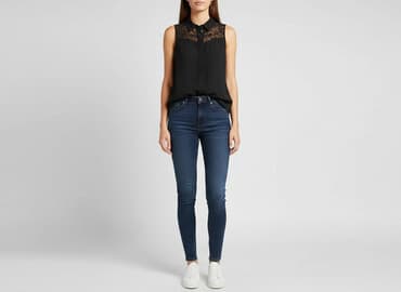 koszula niebieska hm: H&M Divided, Koszula damska, rozmiar S — 7