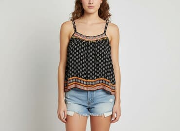 bluzki złotą nitką: Atmosphere, Top damski, rozmiar S — 7