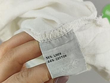 basic koszulka biala: White, Bluzka damska, rozmiar L — 8