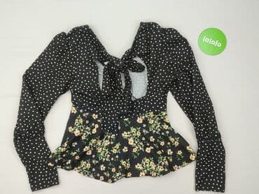 bluza z czerwonym napisem: River Island, Bluzka damska, L — 3