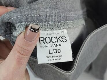 customowe jeansy: Jeansy damskie, rozmiar L — 4