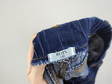 stranger things bluza: Spodnie jeansowe, Boys, 10 lat, 134/140, stan - Bardzo dobry — 4