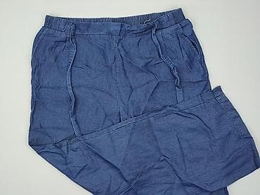 joggery basic damskie: Spodnie materiałowe damskie, rozmiar L — 1