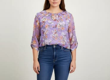 wiosenne bluzki: Bluzka damska, rozmiar 2XL — 5