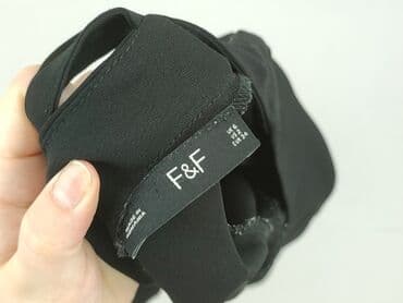 czarne bluzki krótki rękaw obcisła: F&F, Bluzka damska, rozmiar XS — 4