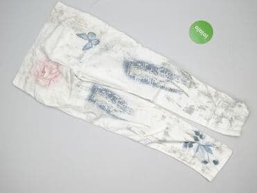 spodnie hello kitty białe: Styled In Italy, Spodnie materiałowe damskie, rozmiar XL — 3