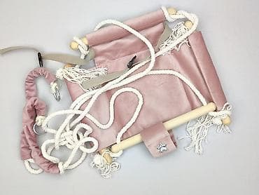 modne wózki dziecięce: Różowa huśtawka dla niemowląt i małych dzieci, unisex - Model wiszący — 1