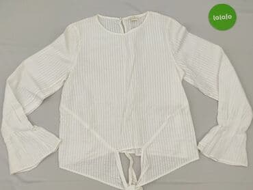 bluzka z kwadratowym dekoltem h m: H&M, Bluzka damska, rozmiar S — 3