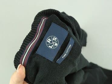 czarny sweter: Sweter dla mężczyzn, rozmiar XL — 5