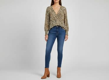 bluzka zebra h m: H&M, Bluzka damska, rozmiar XL — 1