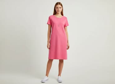 sukienki różowe: Sukienka damska, rozmiar S — 6