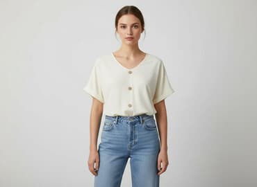 eleganckie bluzki andżela: Bluzka damska, rozmiar S — 5