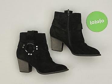 buty winylowe: Botki damskie, rozmiar 38 — 2