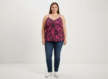 bluzki nietoperz plus size: George, Top damski, rozmiar 4XL — 6