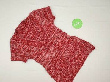 sweter piórkowy na drutach: Tunika damska, rozmiar S — 3