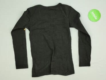 bluzka z dlugim rekawem czarna: Koszula damska, rozmiar S — 3