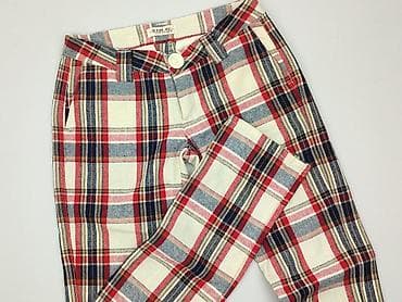 Material trousers for women, size S