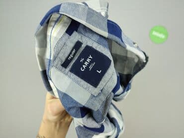 koszula flanelowa i sweter: Carry, Koszulа dla mężczyzn, L — 4