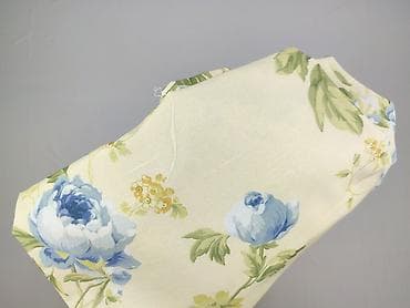 zasłony używane: Zasłony w kwiaty – komplet - Wzór: duże, malowane peonie i gałązki w — 4