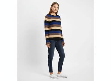 koszula wiya w paski: F&F, Bluzka damska, rozmiar M — 7