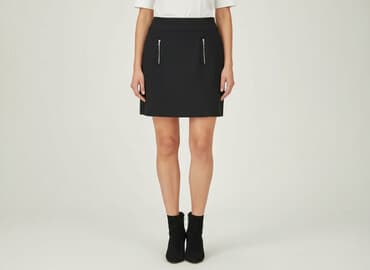 mini spódniczka czarne: Spódnica damska, rozmiar M — 6