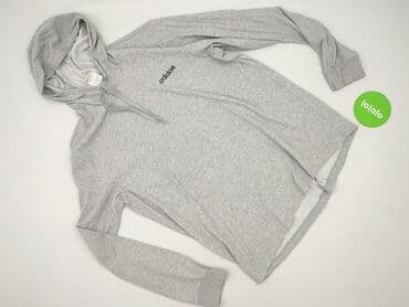 bluzki jezdzieckie: Adidas, Bluza z kapturem dla mężczyzn, L — 2