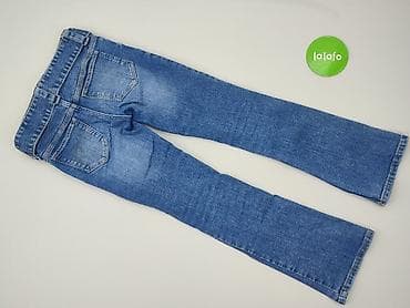 klapki marella: Spodnie jeansowe, H&M, 10 lat, 140, stan - Bardzo dobry — 3
