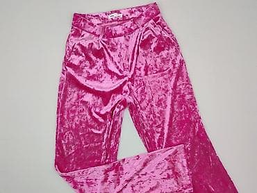 spodnie dresowe welur: Spodnie materiałowe damskie, rozmiar S — 1