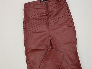 legginsy emo: Zara, Legginsy Ze skóry ekologicznej damskie, rozmiar S — 1