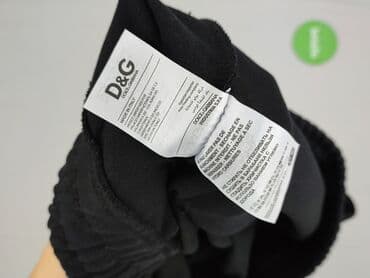 czarne eleganckie szorty: Dolce & Gabbana, Szorty dla mężczyzn, L — 7