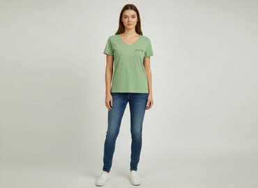 zielona koszulka zara: Blind Date, T-shirt damski, rozmiar S — 7