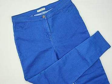 jeansy patchworkowe: Jeansy damskie, rozmiar 2XL — 1