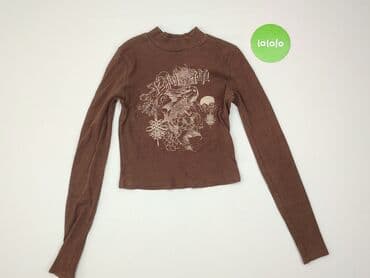 koszulka z makłowiczem: Bershka, T-shirt damski, rozmiar S — 2