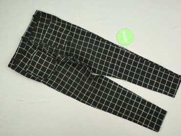 woskowane legginsy z wysokim stanem zara: Divided, Material trousers for women, size L (EU 40) — 3