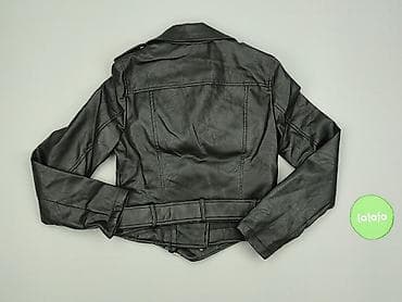 ramoneska dla dziecka: Sinsay, Kurtka skórzana damska, rozmiar 2XS — 3