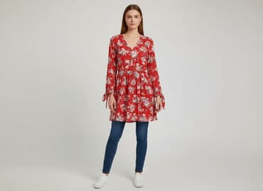 piękne czerwone sukienki na wesele: Moon Chang, Sukienka damska, rozmiar L — 7