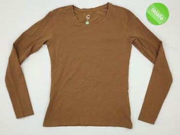 brazowe klapki ccc: Organic Cotton, Bluzka damska, rozmiar XS — 2