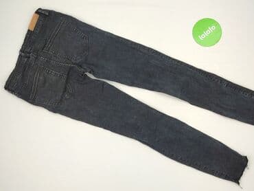 spodnie z poszarpanymi nogawkami zara: Zara, Jeansy damskie, rozmiar S — 4