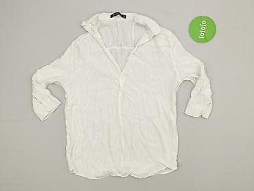 białe t shirty basic: Bershka, Koszula damska, rozmiar S — 2