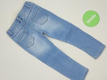 mango spodnie dzwony: Spodnie jeansowe, F&F, 2-3 lat, 98, stan - Idealny — 3