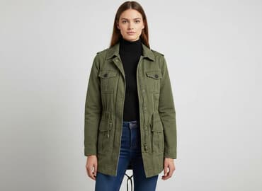 kurtka damska zimowa: New Look, Parka damska, rozmiar XS — 7