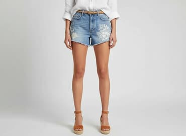 szorty damskie bershka: Bershka, Szorty damskie, rozmiar S — 7