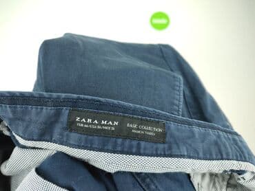 czerwone spodnie z wysokim stanem zara: Zara, Чіноси для чоловіків, розмір 3XL — 4