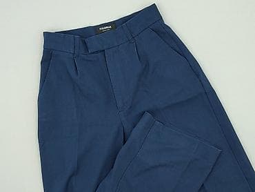 pull and bear spodnice plisowane: PULL&BEAR, Spodnie materiałowe damskie, rozmiar XS — 1