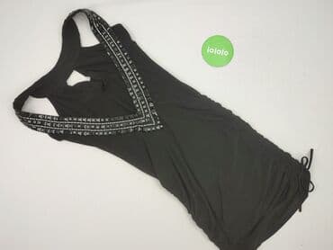 srebrna sukienka na wesele: Sukienka damska, M — 3