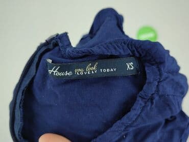 niebieska satynowa sukienka zara: House, Women's blouse, size XS (EU 34) — 4