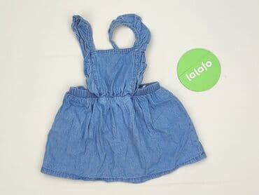 kombinezon jeansowy bershka: Sukienka, So cute, 6-9 miesięcy, stan - Idealny — 2